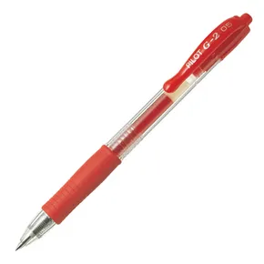 Gélové pero "G-2", červená, 0,32mm, PILOT